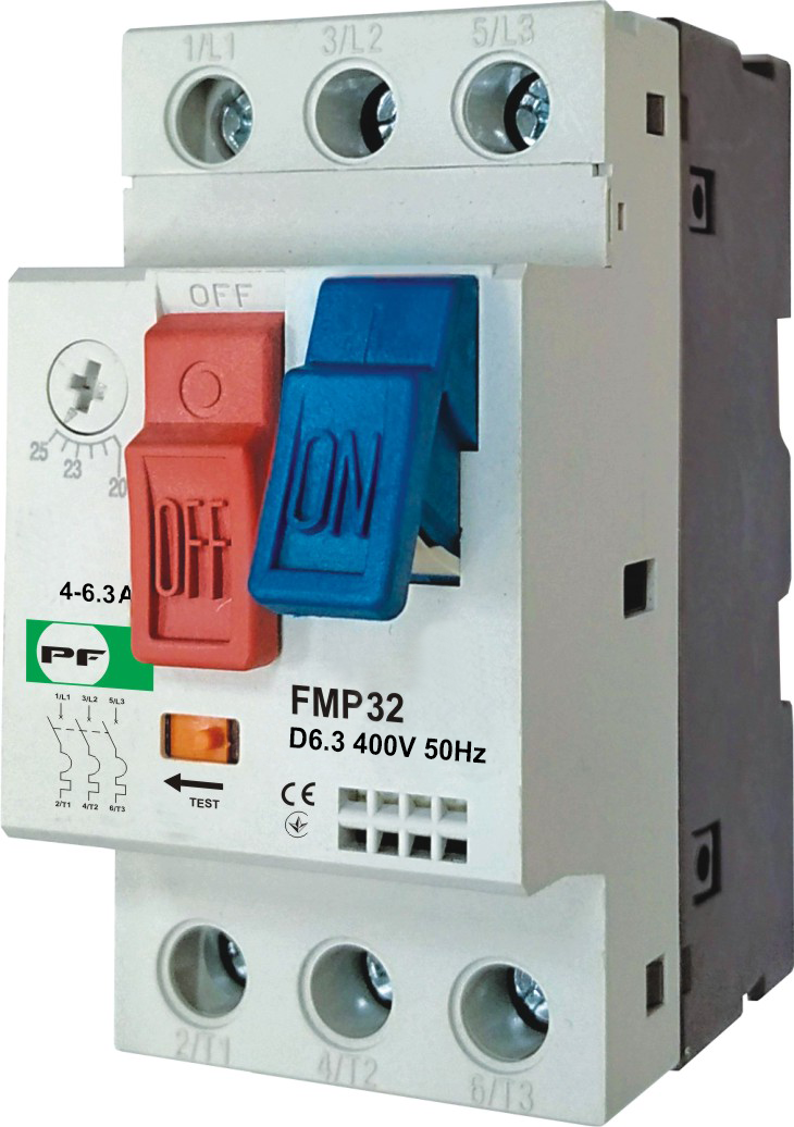 Motor protection circuit breaker FMP 4-6.3A